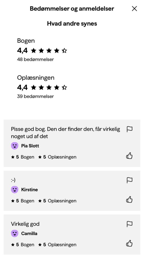 Kvinder der mister sig selv lydbog anmeldelser