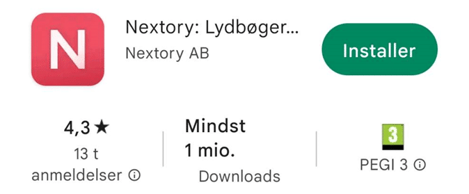 Anmeldelser af Nextorys app